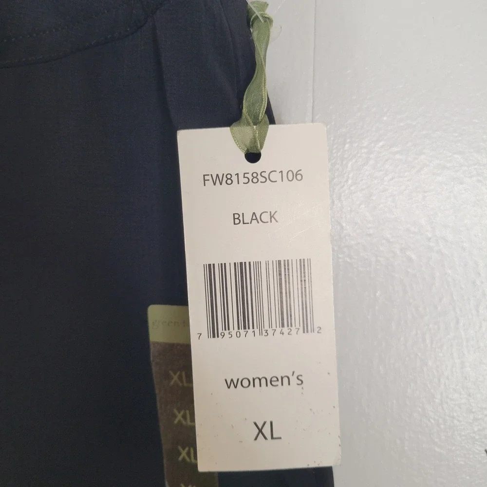 Green Tea Skort Women's Size XL Black Stretch Woven Pickleball Tennis Golf Skirt